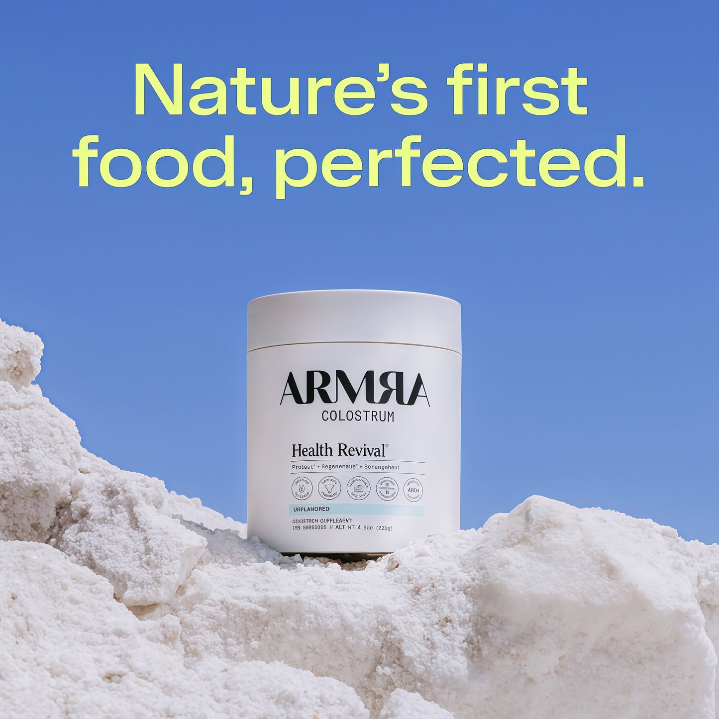 ARMRA Colostrum Unflavored Jar